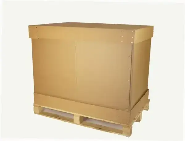 Caixa de papelão para exportação