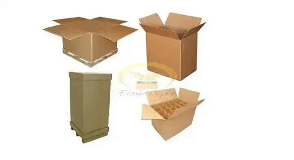 Caixa de papelão tipo exportação