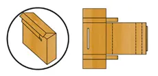 CORTE VINCO <br><br> Caixa tipo box organizadora montável com tampa escamoteável e trava.
